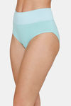 Zivame High Rise Full Coverage Tummy Tucker Hipster Panty (Pack of 2) - Multicolor — thumbnail 4
